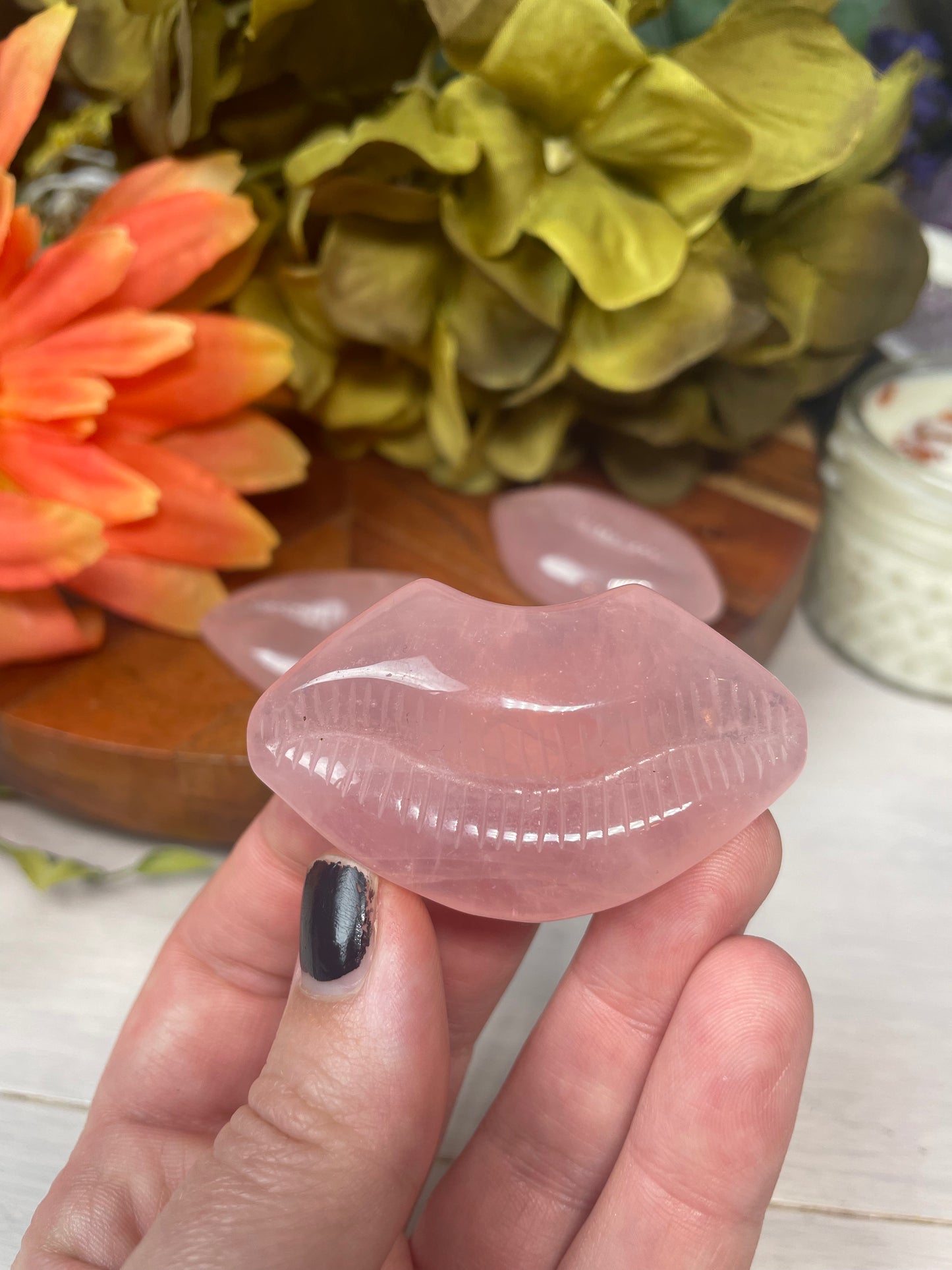 Rose Quartz Kissy Face