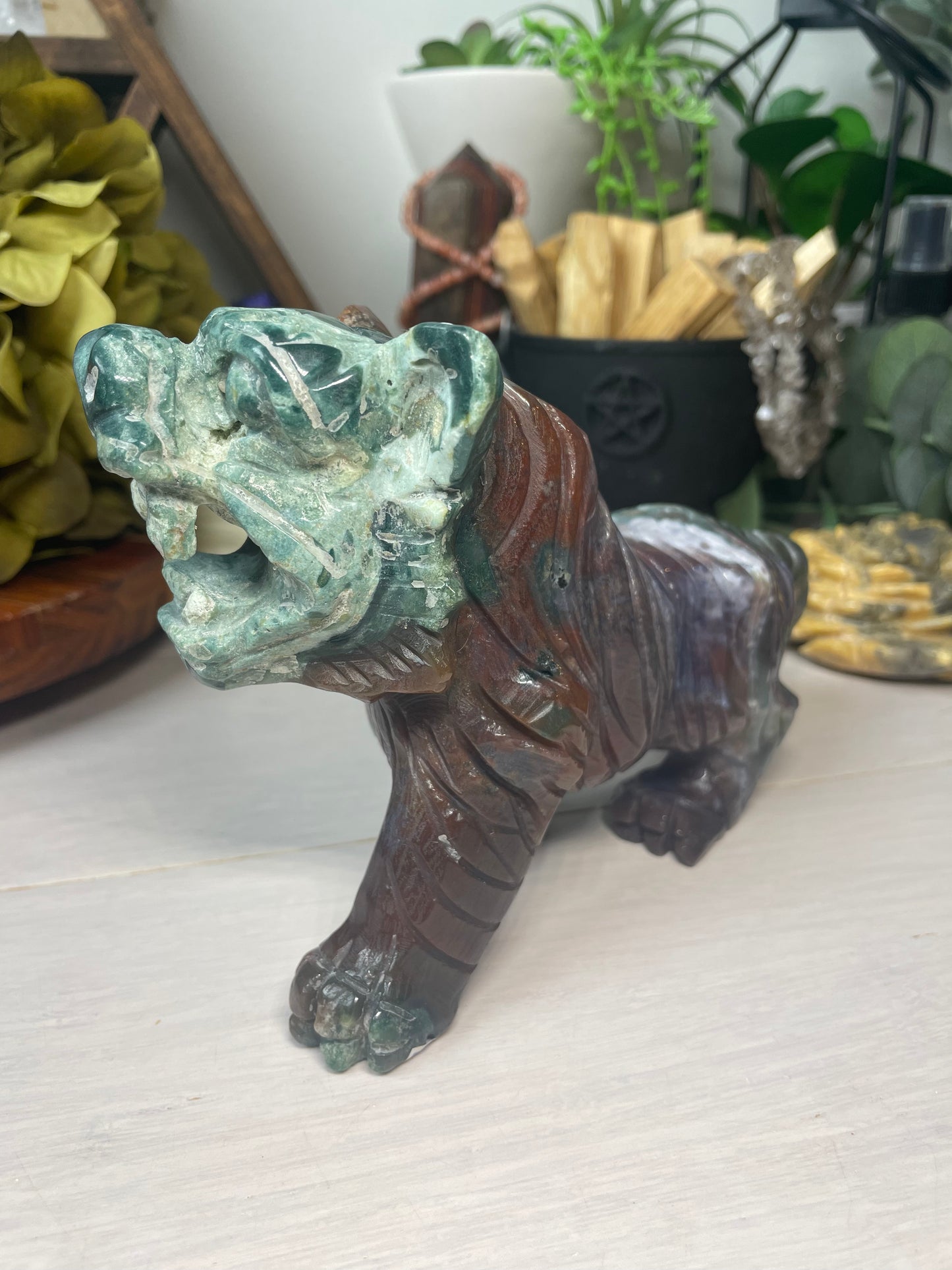 Moss Agate Tiger