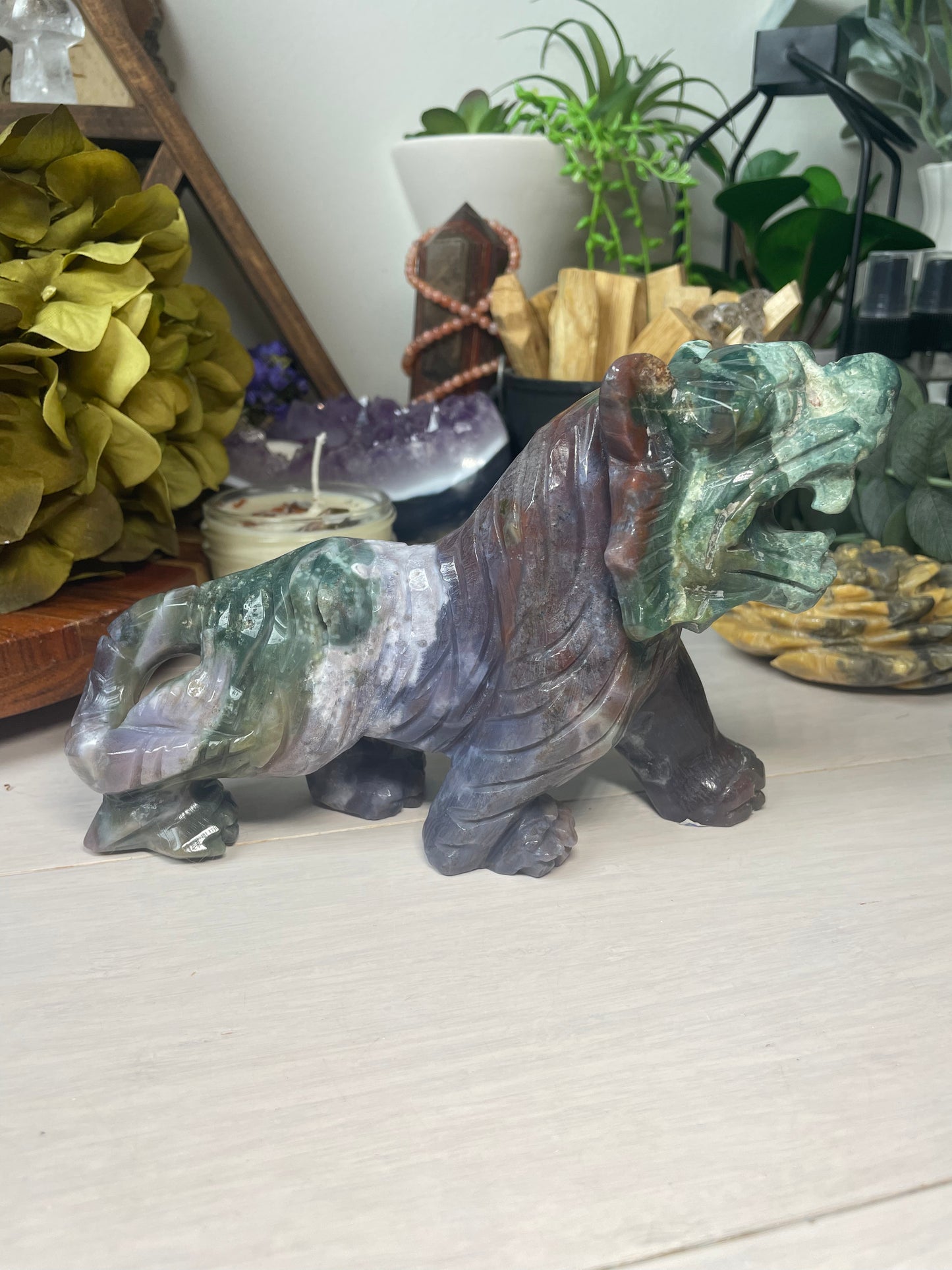 Moss Agate Tiger