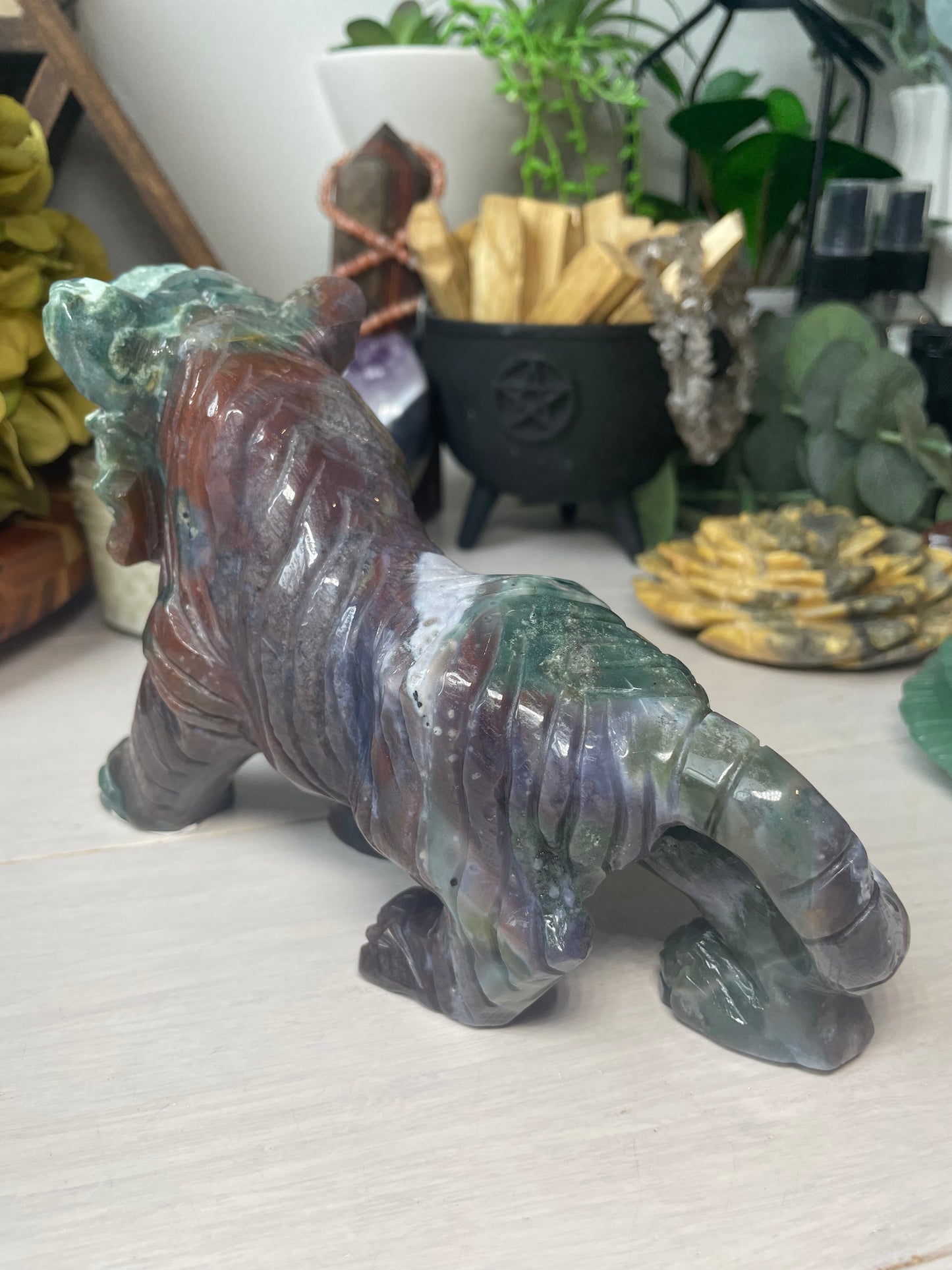 Moss Agate Tiger