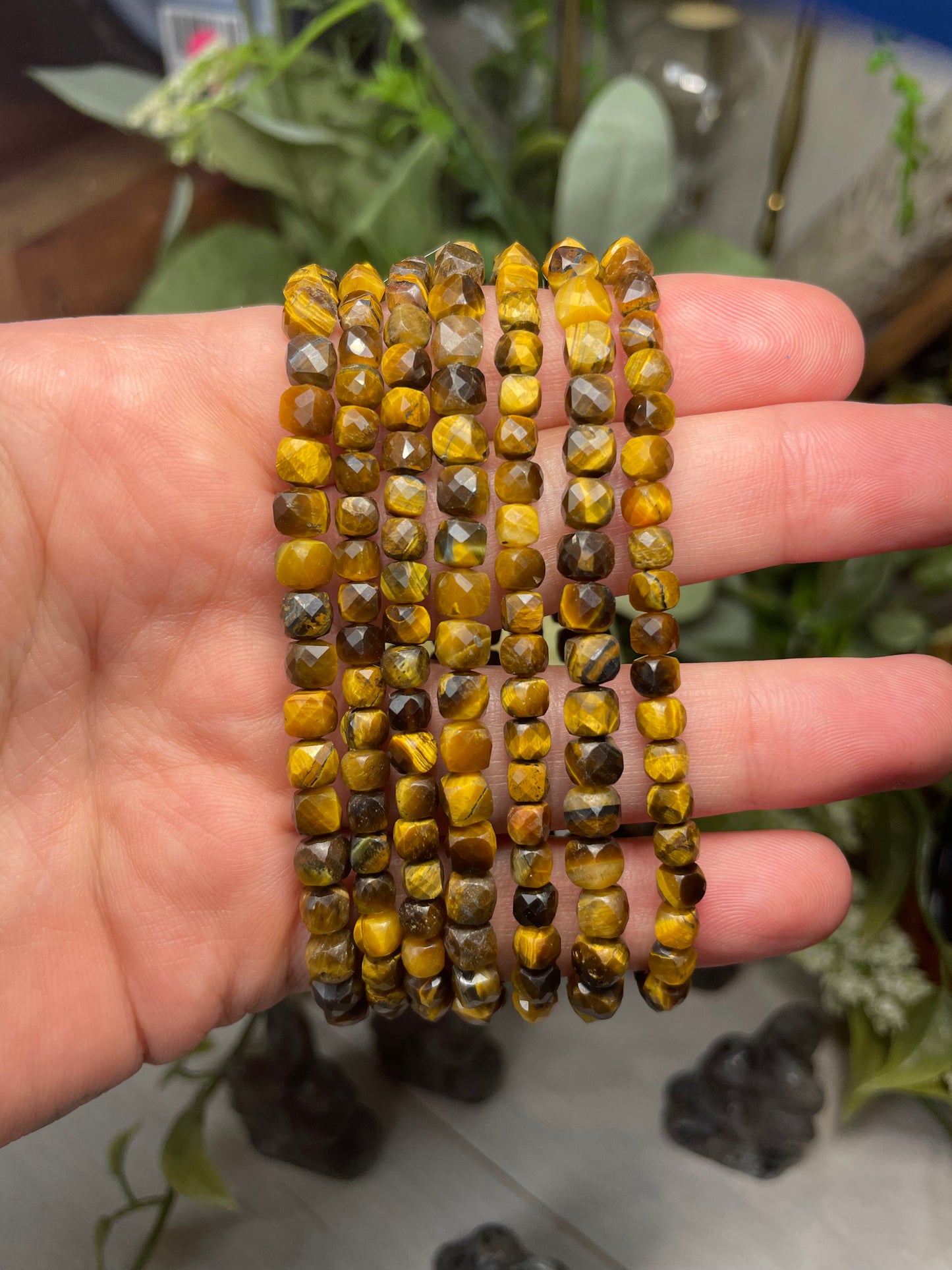 Faceted Tigers Eye