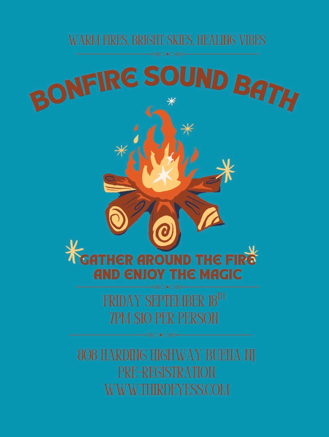 Bonfire Sound Bath 🔥⭐️🌙✨
