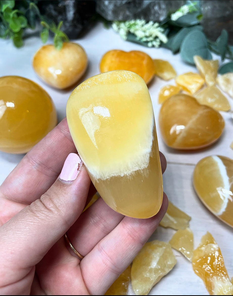Orange Calcite