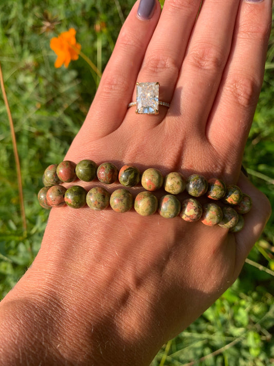 Unakite Bracelet