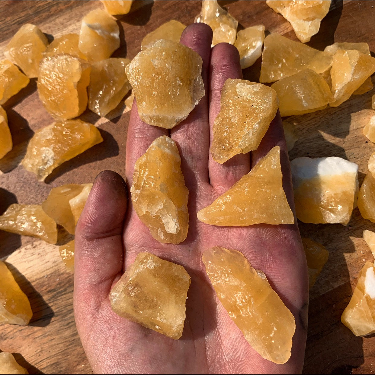 Rough Orange Calcite