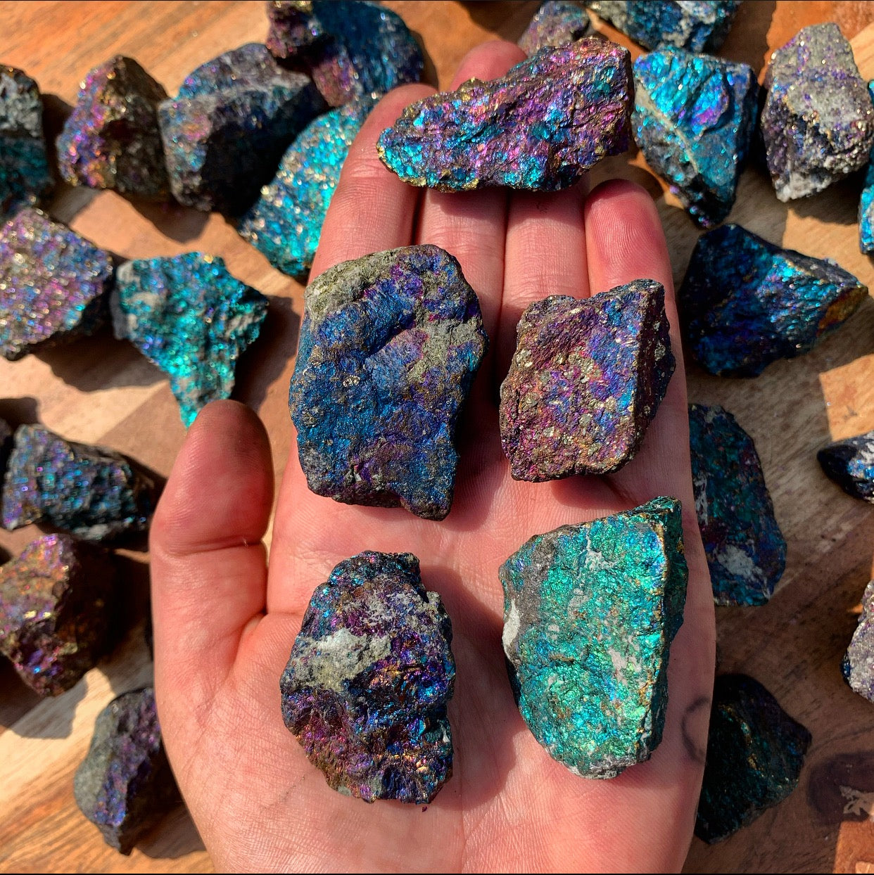 Rough Chalcopyrite aka Peacock Ore