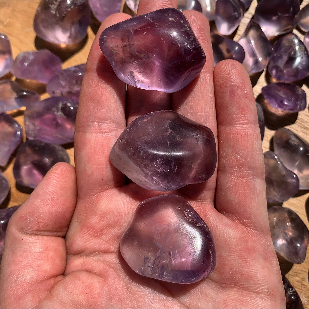Amethyst Tumbles