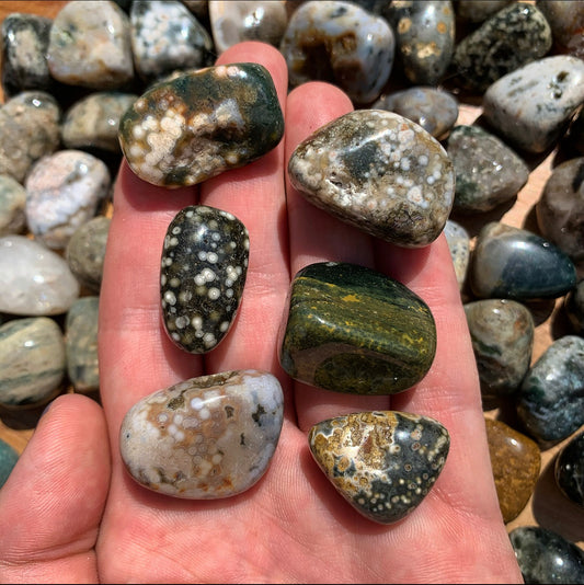 Ocean Jasper Tumbles