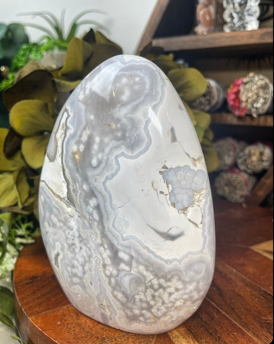 Snow Agate Free Form