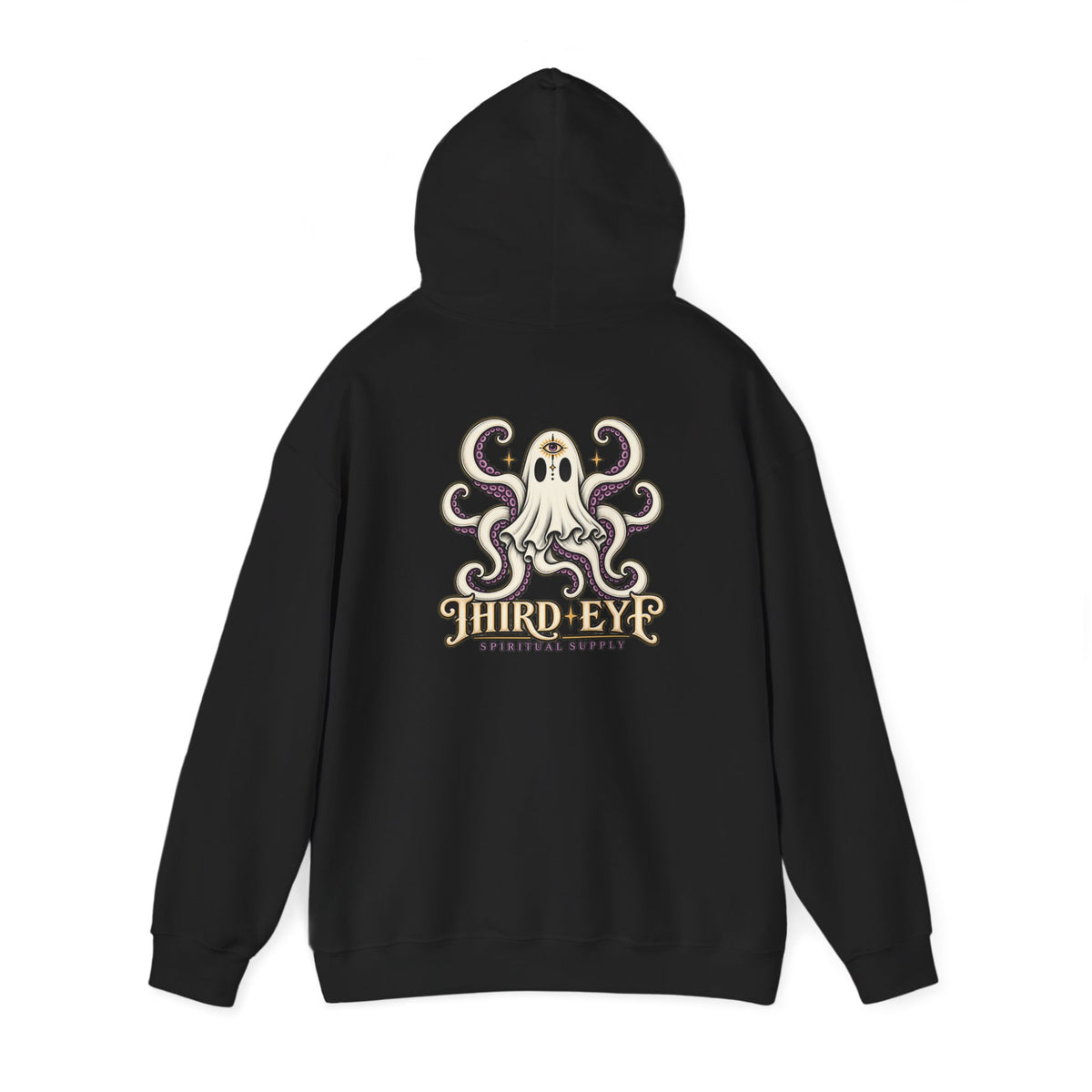 Third Eye Octopus Hoodie — Spiritual Graphic Pullover