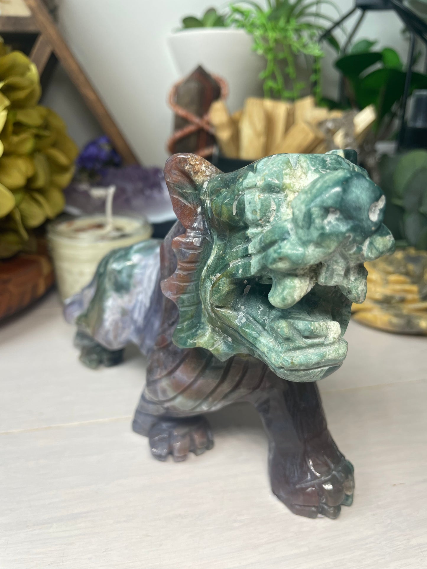 Moss Agate Tiger