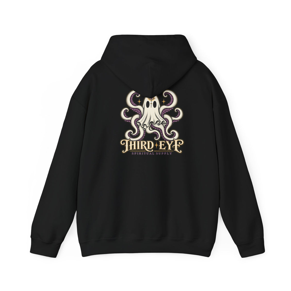 Third Eye Octopus Hoodie — Spiritual Graphic Pullover