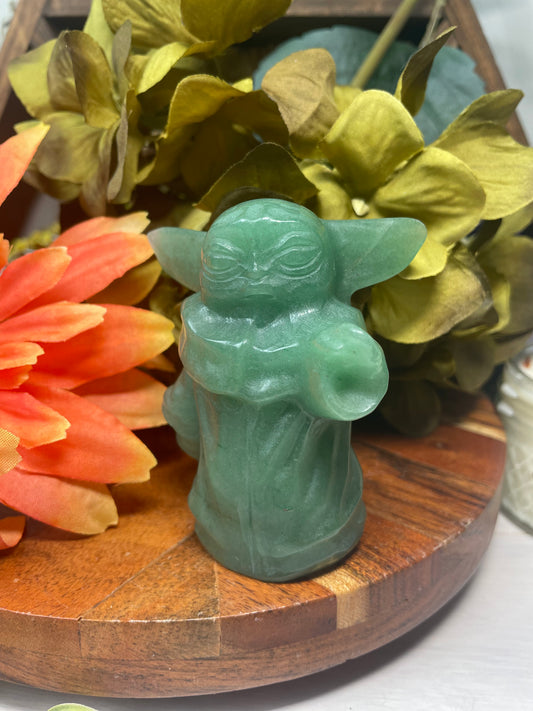 Green Aventurine Baby Yoda