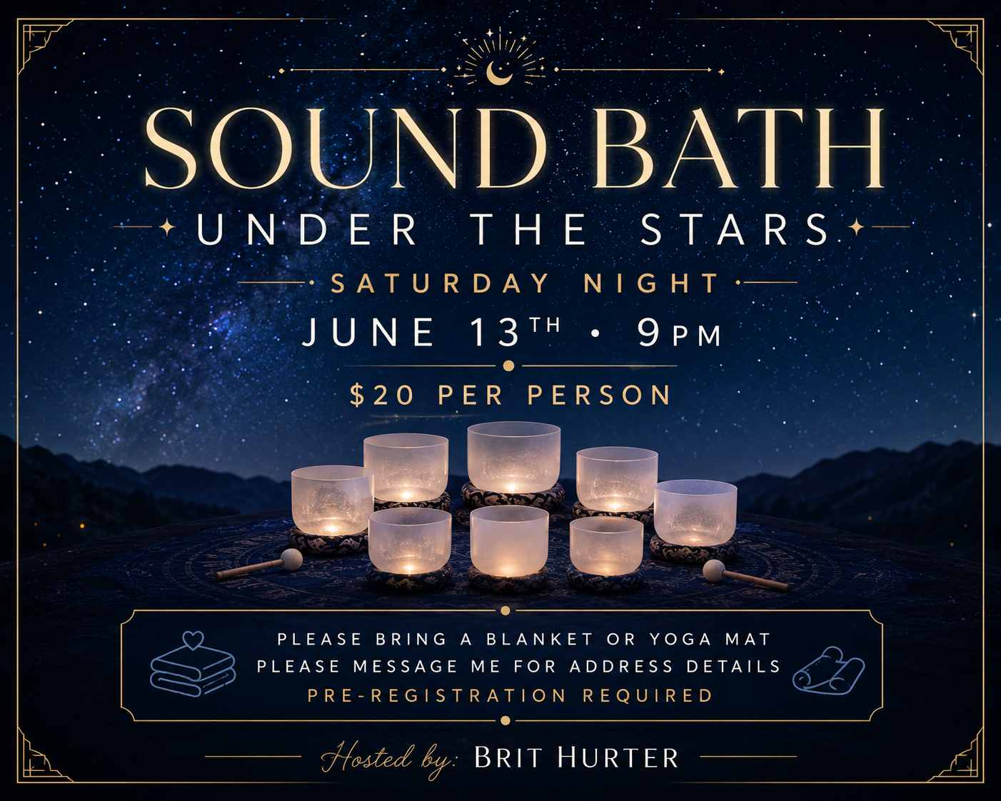 Sound Bath Under the Stars