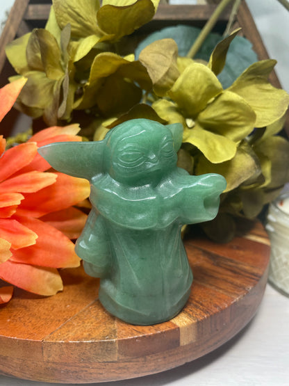 Green Aventurine Baby Yoda