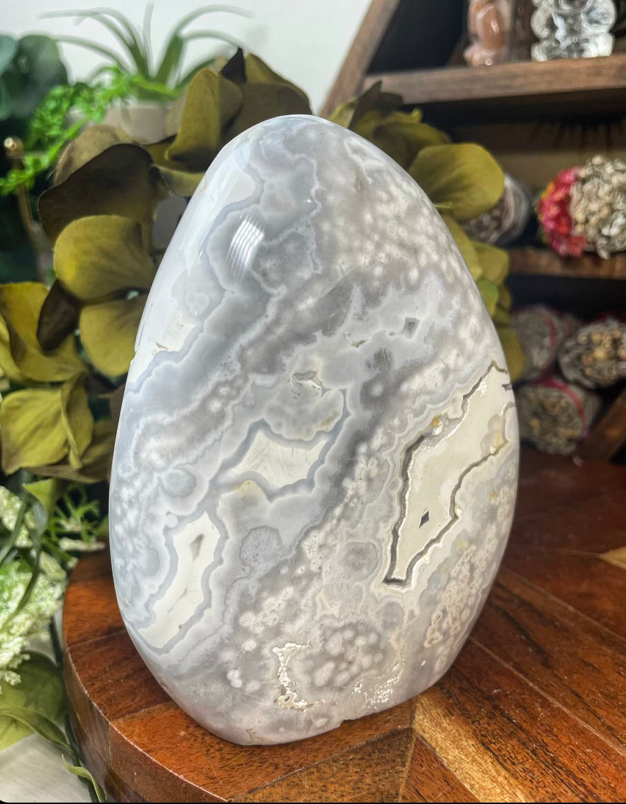 Snow Agate Free Form