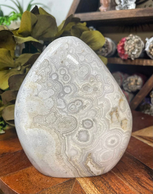 Snow Agate Free Form