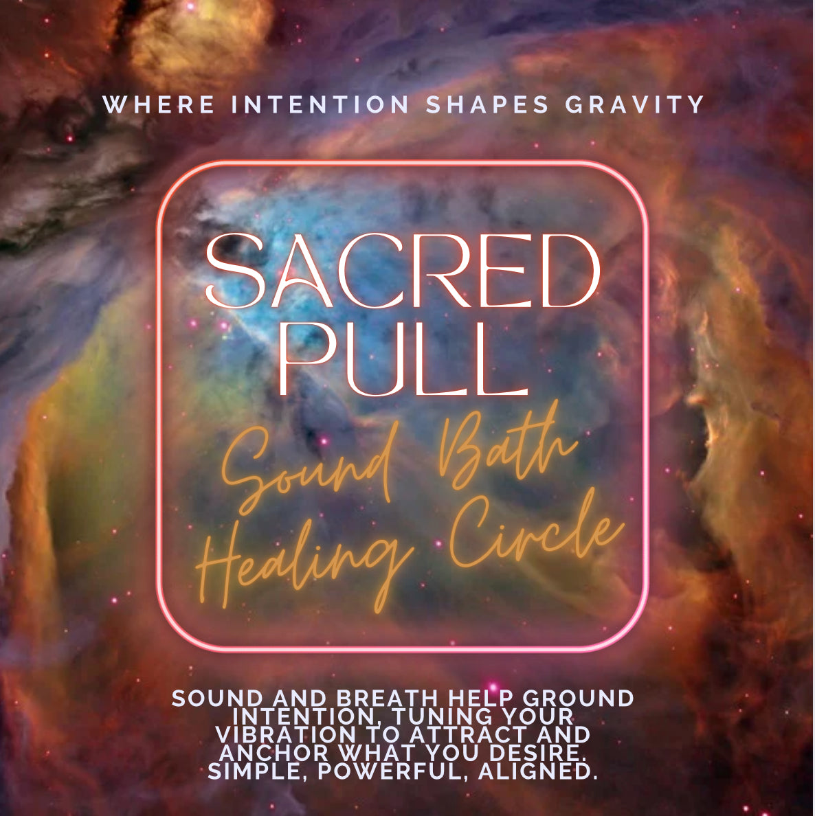 ✨ Sacred Healing Circle ✨

Sound • Breath • Alignment • Abundance

Join us for a transformative evening of deep healing and energetic alignment as we come together in a sacred circle guided by the power of sound bowls and conscious breathwork