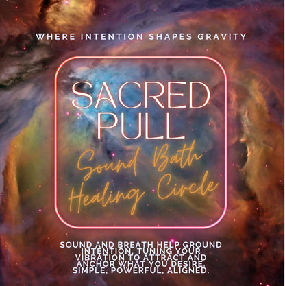 ✨ Sacred Healing Circle ✨

Sound • Breath • Alignment • Abundance

Join us for a transformative evening of deep healing and energetic alignment as we come together in a sacred circle guided by the power of sound bowls and conscious breathwork