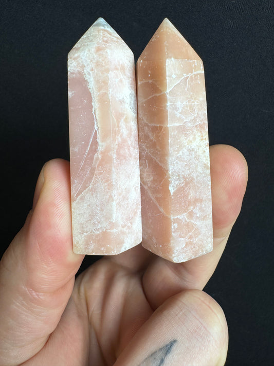 Pink opal tower