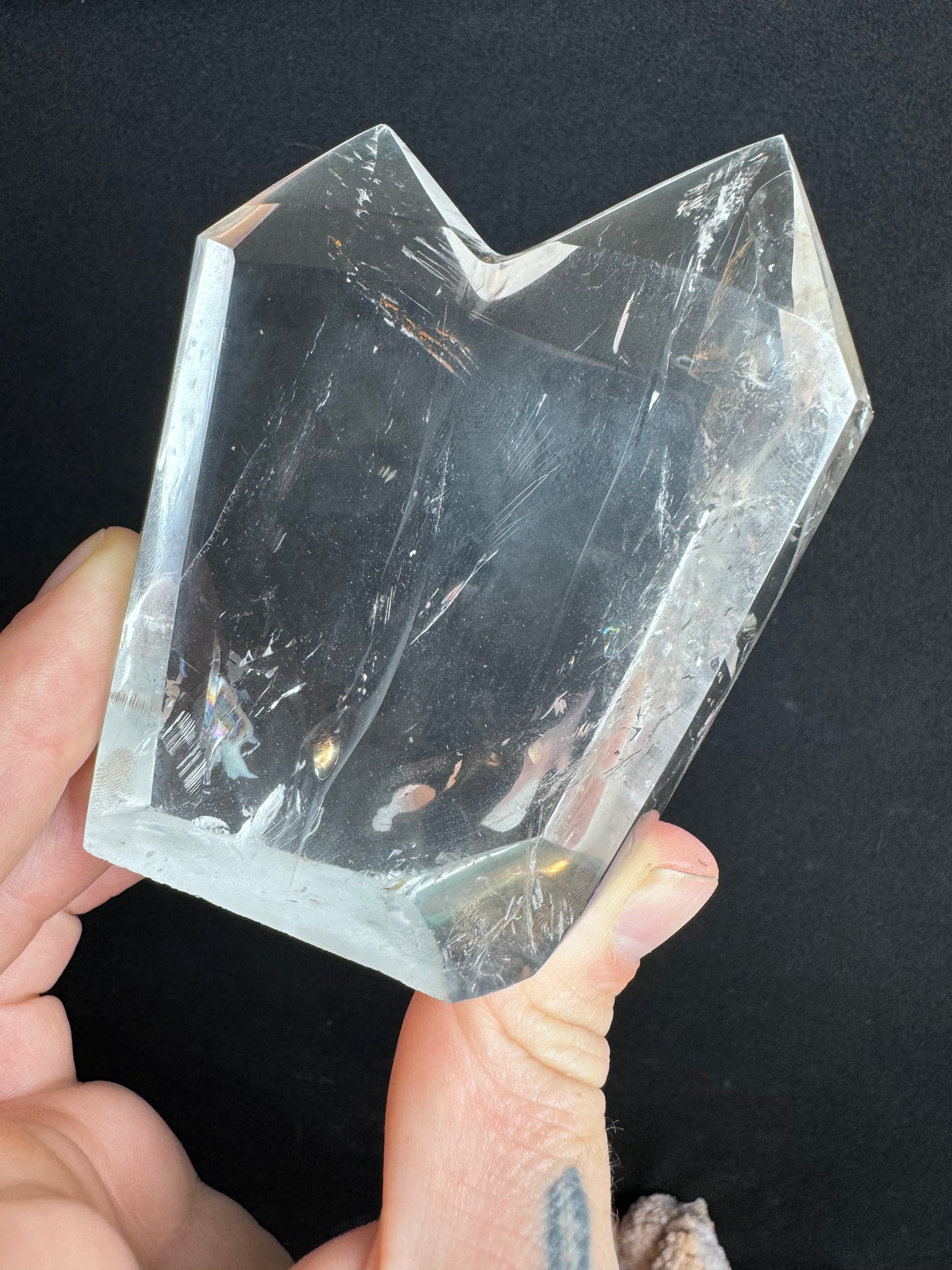 Clear Quartz Twin Point