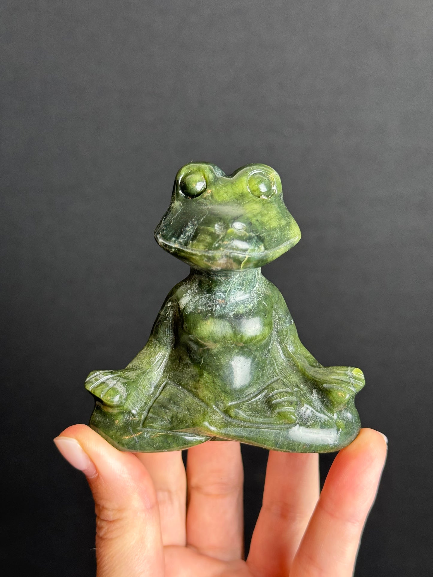 Jade Meditation Frog