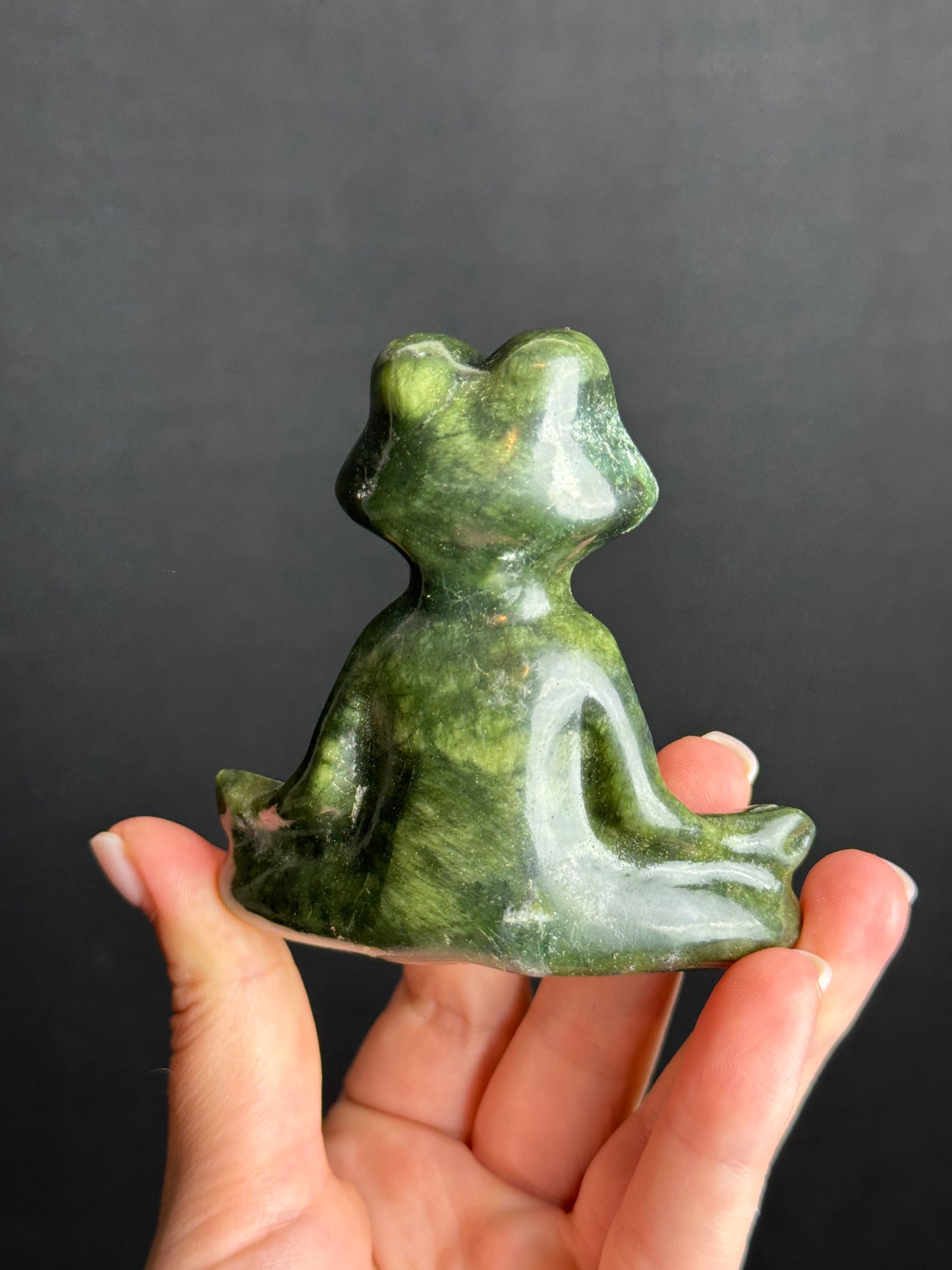 Jade Meditation Frog