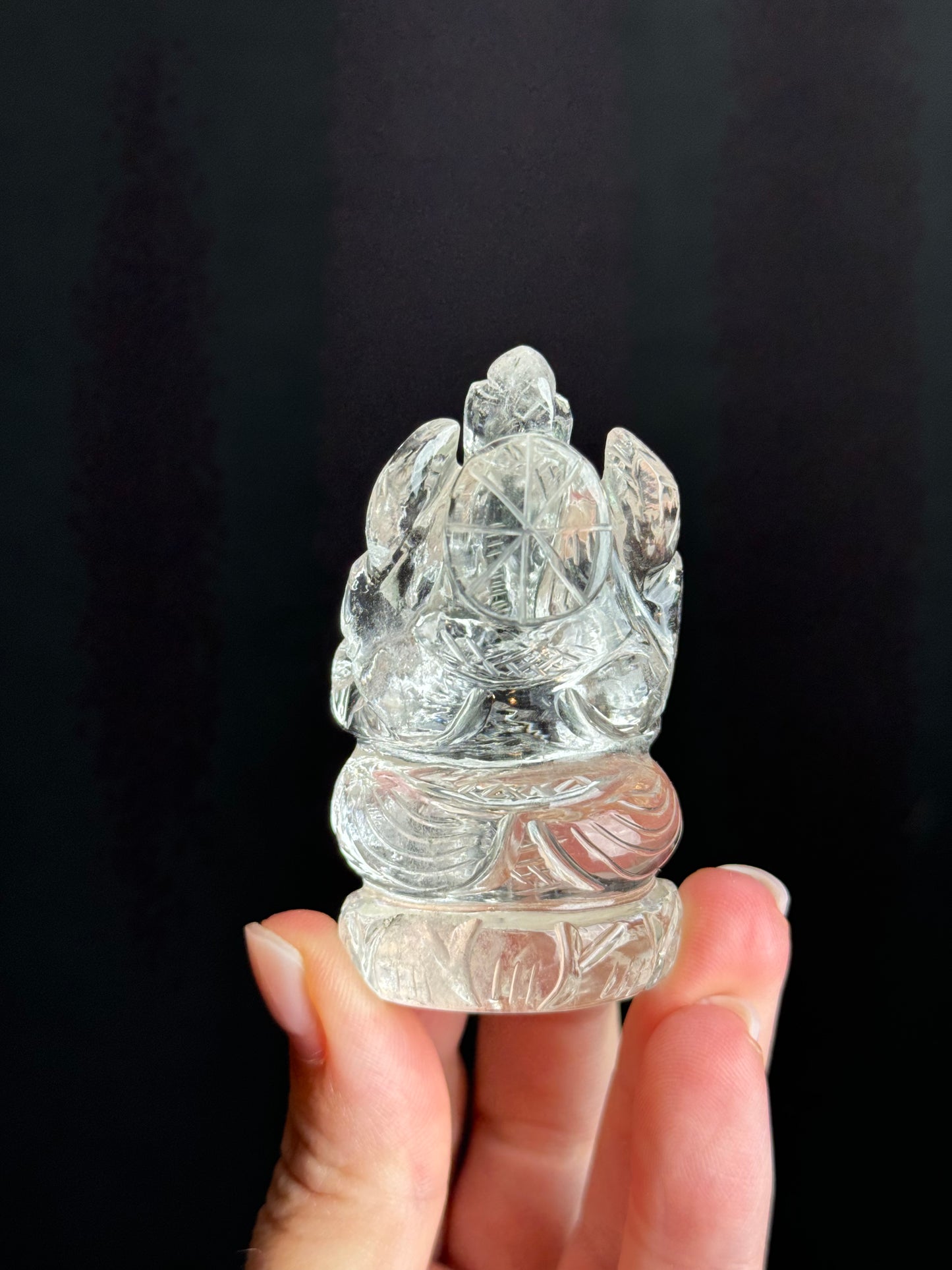 Clear Quartz Ganesha