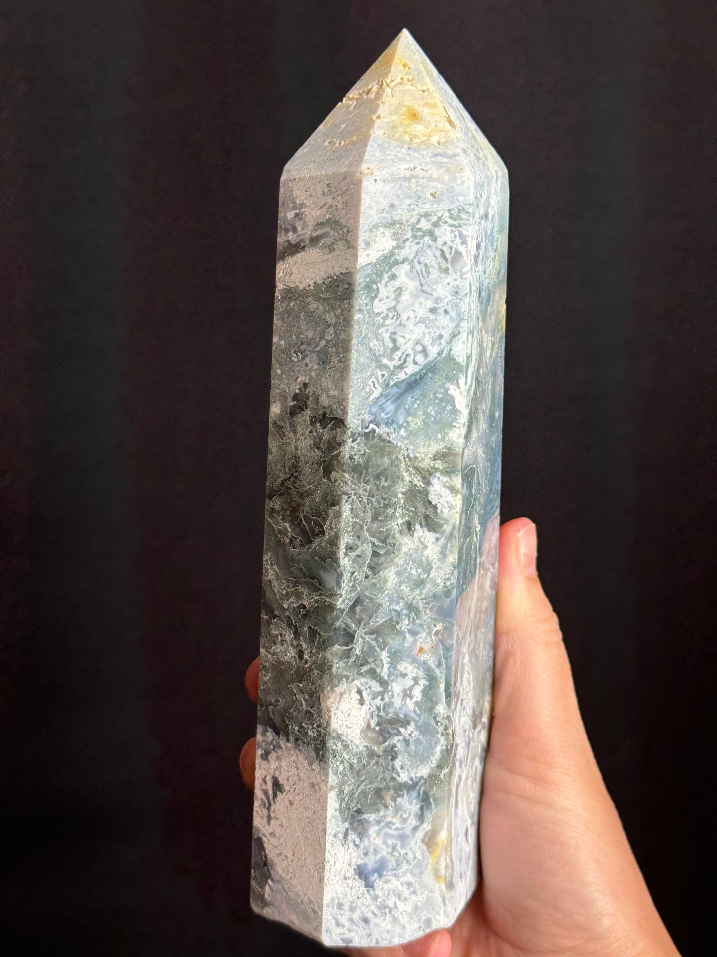 XL Moss Agate