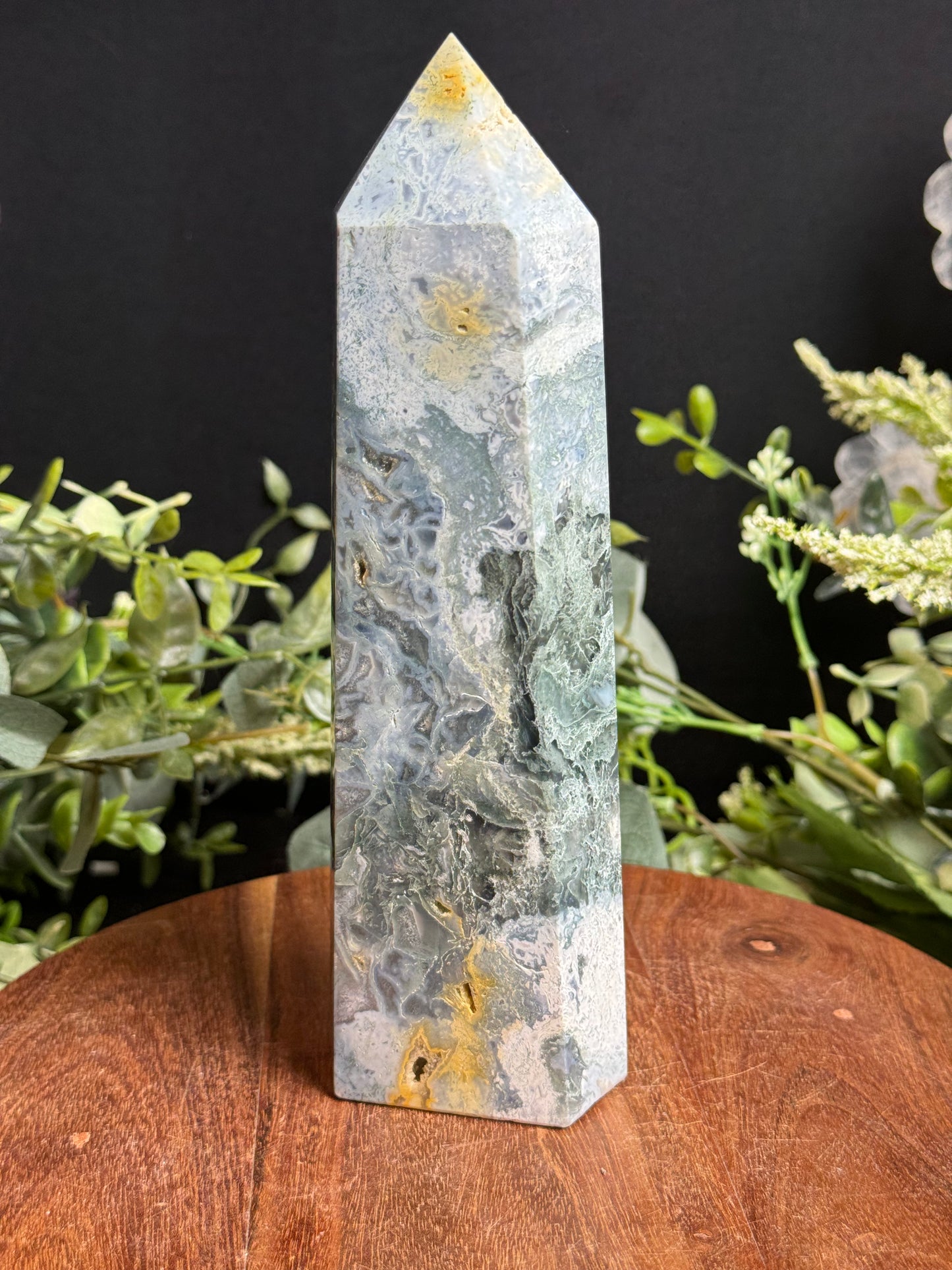 XL Moss Agate