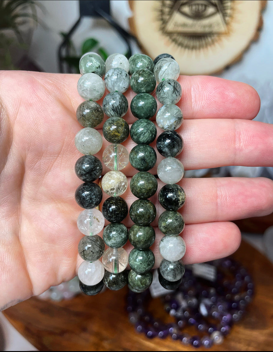 Green Rutilated Quartz