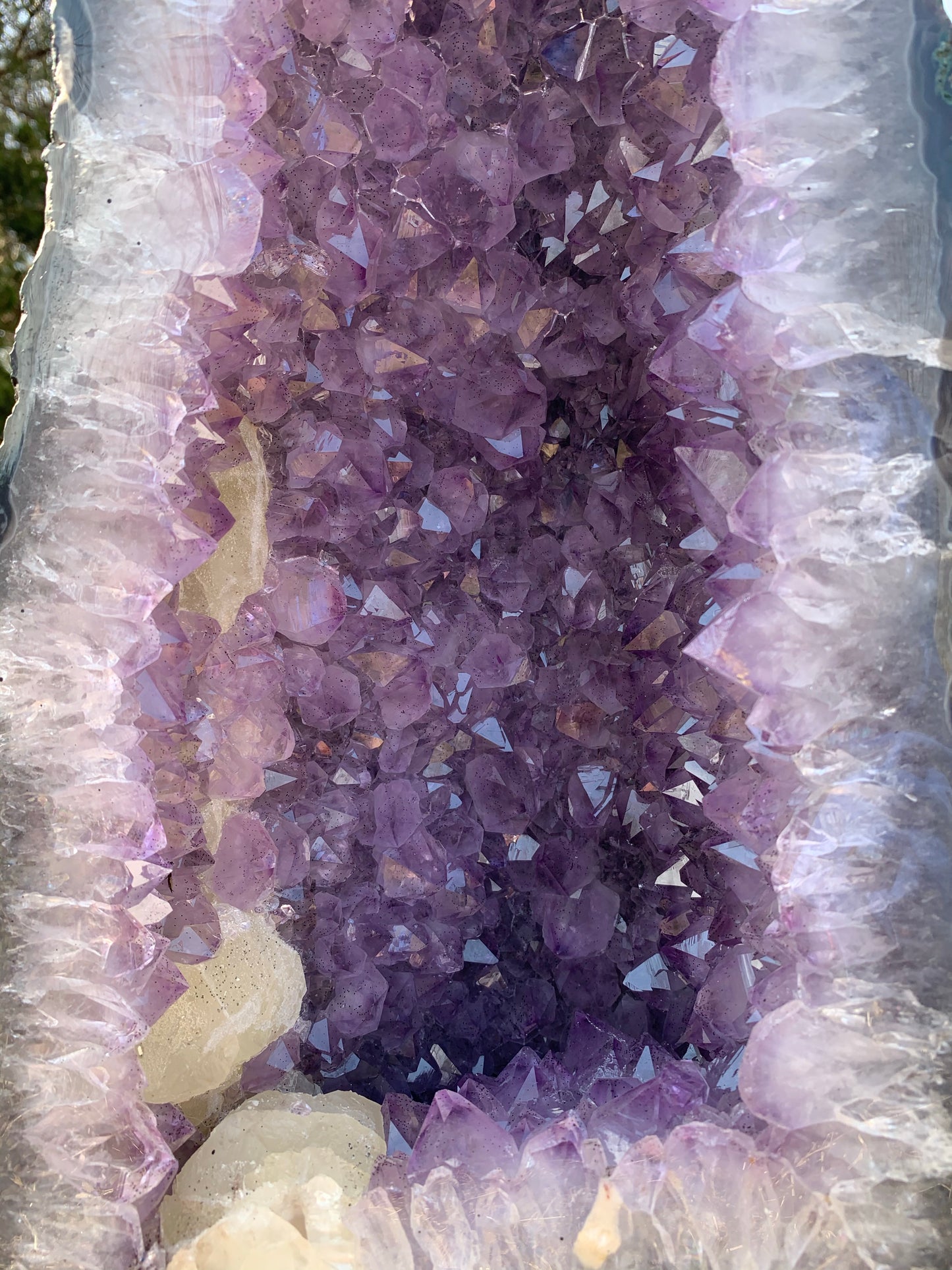 Uruguayan Amethyst Calcite Cathedral